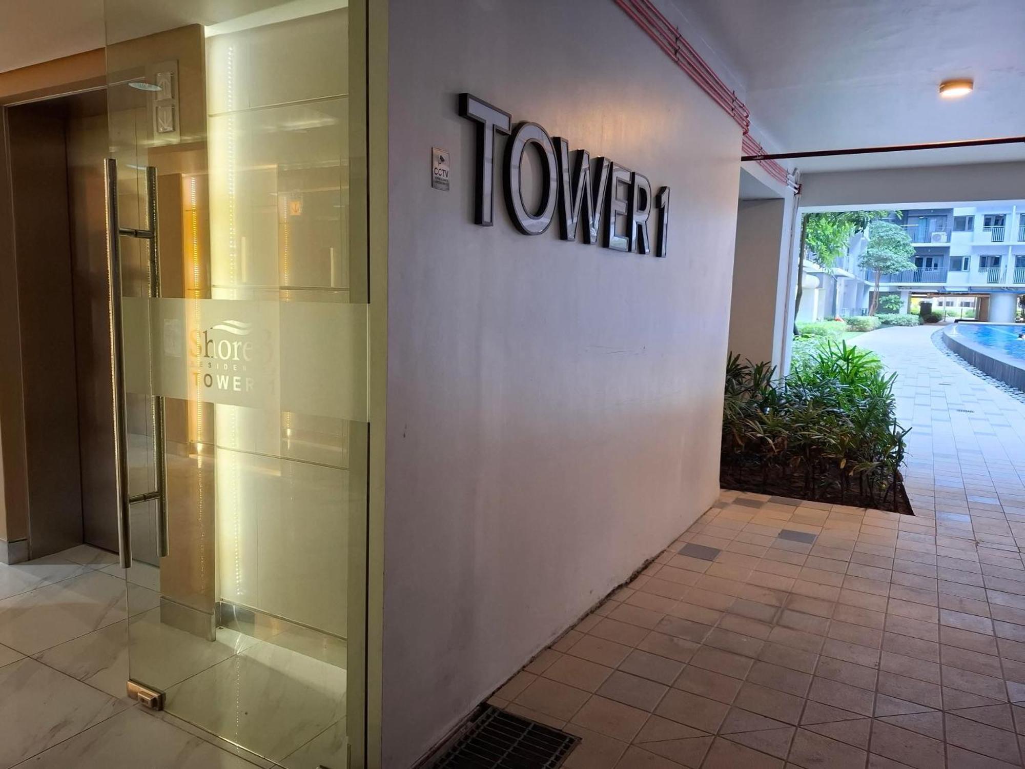 Shore 1 & 3 Residences Moa 1Br With Balcony By Darpm Manila Exterior photo